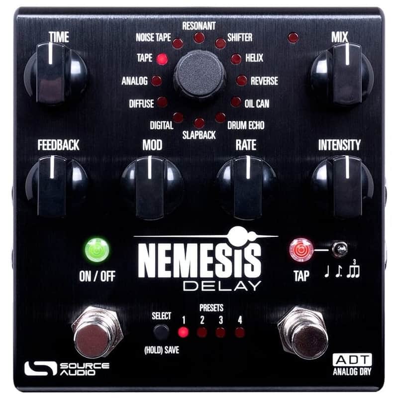 Source Audio Nemesis Delay ADT Stereo Multi-Delay Pedal, Open Box (Very Good) image 1