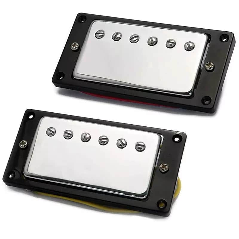Double Coil Sealed Humbucker Pickup Set – Neck & Bridge for Electric Guitar, Crisp & Bright Tone image 1
