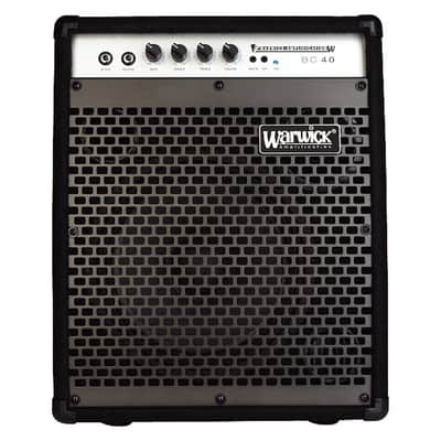 【廃盤モデル】Warwick ワーウィック BC40 ベース用コンボアンプ 黒 廃盤モデル】Warwick ワーウィック BC40 ベース用コンボアンプ 黒