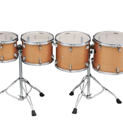 Immagine Tama CCLT4M-VAM Mid-Pitched Concert Tom Set 4 pcs. - Vintage Antique Maple/Chrome HW - 5