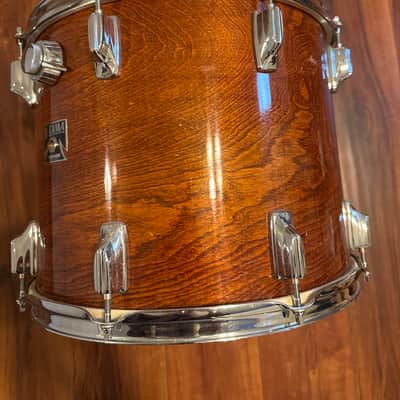 Tama Superstar 80s - Super Mahogany 12x15 Rack Tom w/ Muffler image 2
