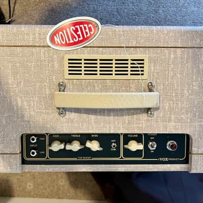 Vox VOX AC4HW1 Hand-Wired 4-Watt Tube Guitar Combo Amp 2016 - Fawn vinyl and Brown Diamond image 22