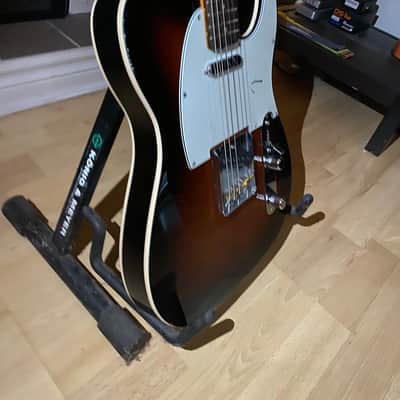 Squire/fender Custom John Frusciante inspired telecaster deluxe 2023 - Tabacco burst image 4