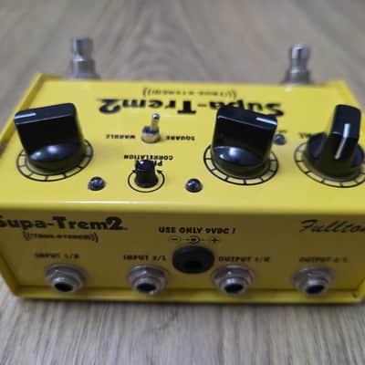 Fulltone Supa Trem 2 Yellow very rare tremolo image 2