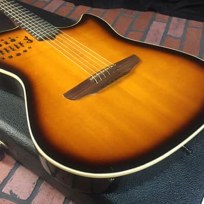 2000 Godin MultiAc Steel String w/ RMS Roland GR Guitar Synth Access - 2 Voice with Hardshell Case image 8