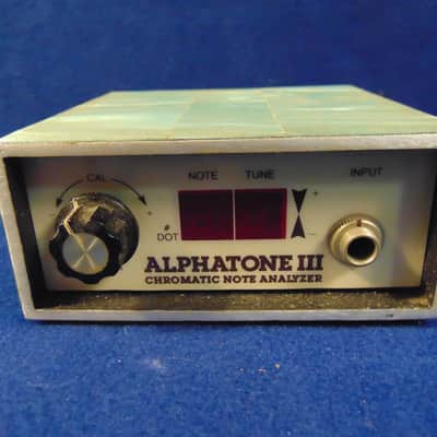 Imaginearing Audio Alphatone 3 chromatic note analyzer/tuner 1970's image 1
