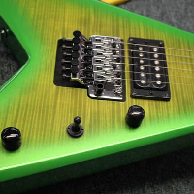 Jackson X Series Signature Scott Ian KVX King V Baldini Green Electric Guitar 7lbs 4oz image 5