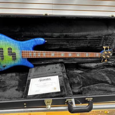 Spector USA NS-2, Custom Matte Green-Blue Burst w/ Haz-Lab / 1.5 Nut *On Order, ETA Nov. 2026 image 14
