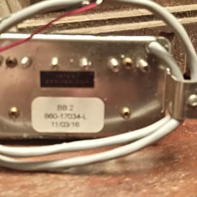 Gibson bb2 zebra les Paul humbucker pickup image 2