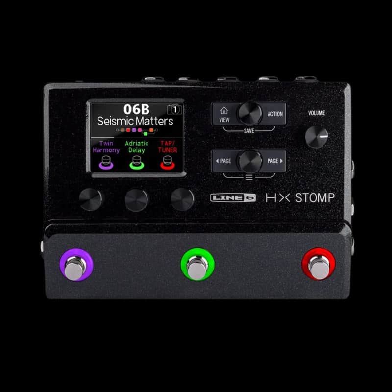 Line 6 HX Stomp Guitar Multi-effects Floor Processor image 1