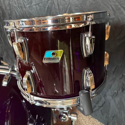 Ludwig Purple Vistalite Drum Set - Used By TRAIN image 3