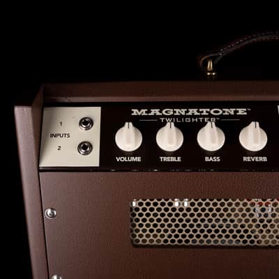 Pre Owned Magnatone Mono Twilighter Guitar Amp Combo With Footswitch and Cover image 7