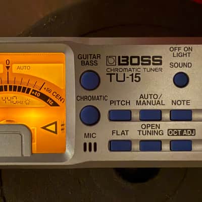 Boss TU-15 Chromatic Tuner 2002 - 2008 & 9v Boss Power Adapter image 2