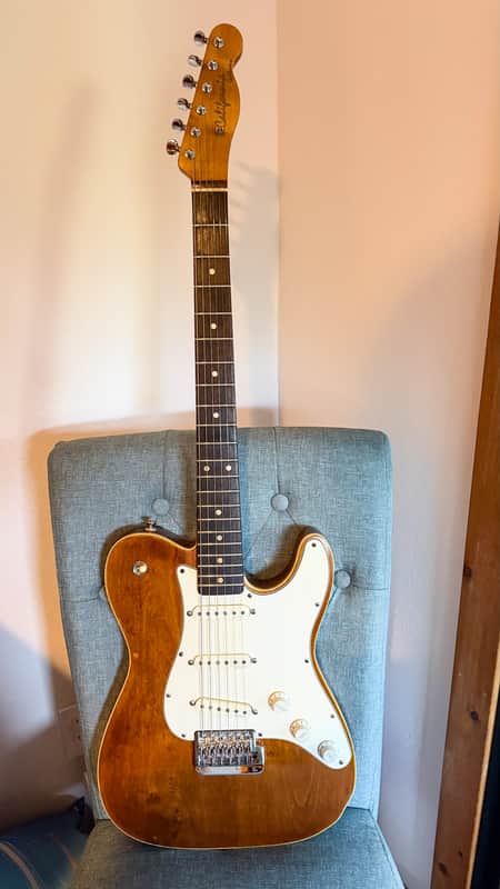California Guitars Custom Strat-Style SSS with Narrow-Gauge Frets (Swamp Ash / Fluence) 2018 - Swamp Ash natural brown body / Maple Neck with Rosewood Fingerboard image 1