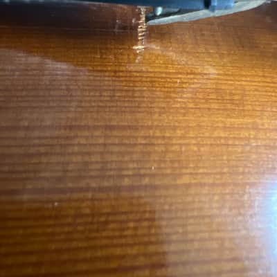 Unbranded 3/4 Antonio Stradivarius faciebat Cremona 1713 West Germany + Case 1950s-1960s image 14