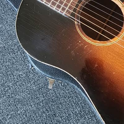 Gibson 1935 Roy Smeck Stage De Luxe Jumbo Flattop Acoustic Guitar Adirondak Top Converted Incredible Sounding Collectors Choice image 6