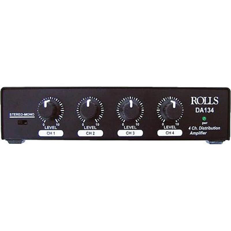 Rolls DA134 4 Channel RCA Distribution Amp image 1