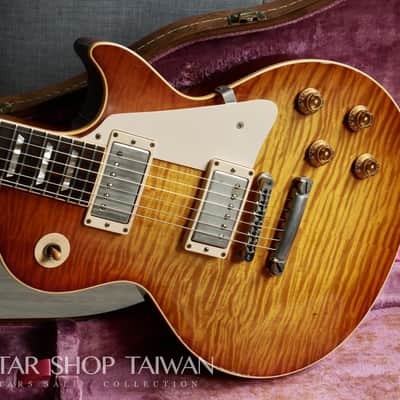 1999 Gibson Custom Shop 40th Anniversary 1959 Les Paul Reissue Tom Murphy Painted & Aged. Vintage World Edition image 8