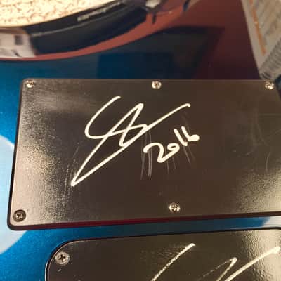 NEW Photos Music Man Luke 1 Signed 1994 Candy Blue image 8