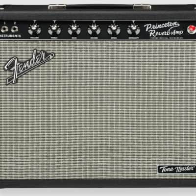 New Fender Tone Master Princeton Reverb 1x10" 12-Watt Combo Amp w/ Cover and Footswitch image 1