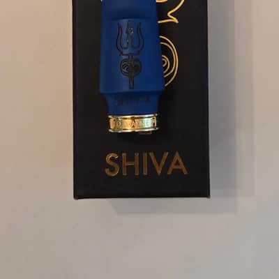 Theo Wanne Shiva A.R.T. Alto Saxophone Mouthpiece 2010s - Blue image 1