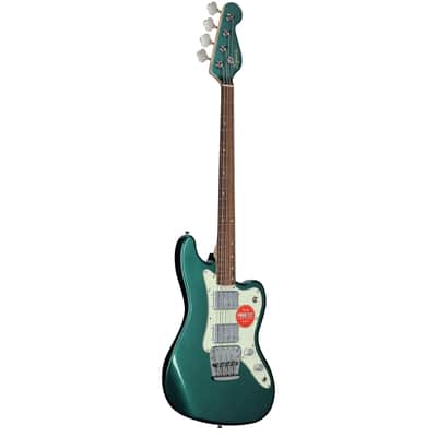 Squier Paranormal Rascal HH Bass Guitar, Sherwood Green image 2