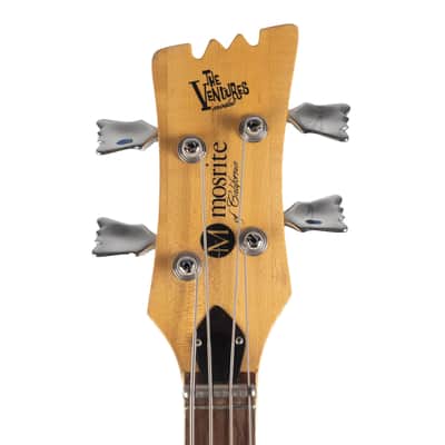 Vintage Mosrite The Ventures Model Bass Blue 1966 image 6