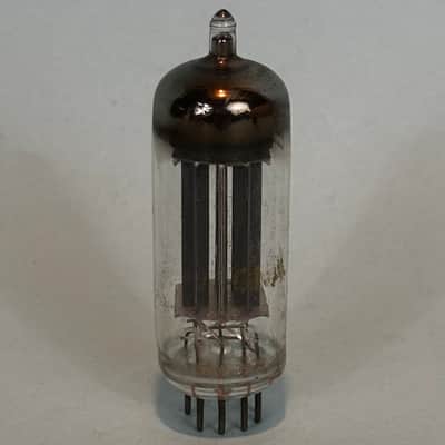 RCA 6CG7 6FQ7 Vintage Gray Plate Halo Getter Tube! T429 image 4