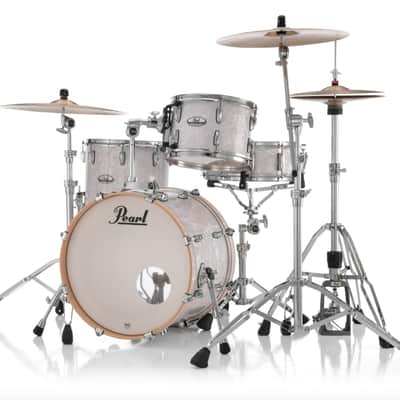 Pearl Professional Series 3 Piece Shell Pack - 20" Bass Drum WHITE MARINE PEARL image 2