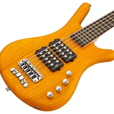Warwick RockBass Corvette $$ | 5-String | Honey Violin Transparent Satin image 10