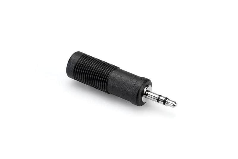 Hosa GMP112 Stereo 1/4" Female to Stereo 1/8" Male Adapter image 1