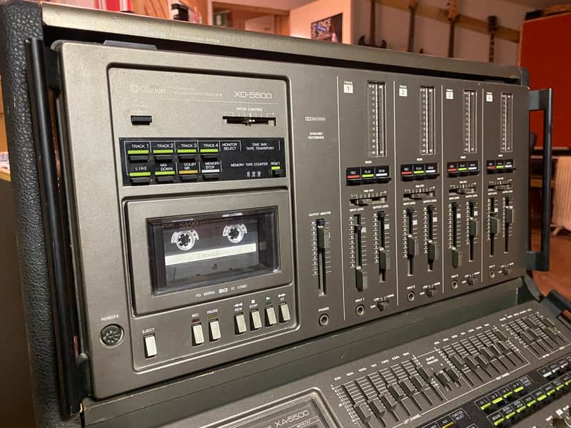 Clarion XD-5500, X4-5500 Early 80's 4-Track Cassette Recorder | Reverb