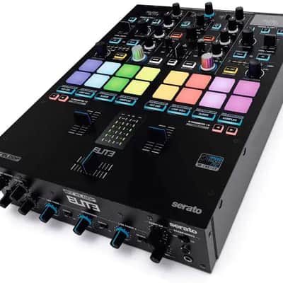 Reloop ELITE | DVS Mixer with Dual USB & OLED Displays | 24-Bit Audio Interface for Serato DJ Pro image 2