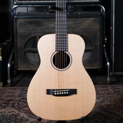 Martin LX1E Little Martin Acoustic/Electric Guitar - Natural with Gig Bag image 2