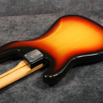 1977 Fender Precision Bass - Sunburst - OHSC image 14