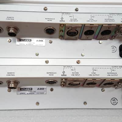 Studer A80 VU / Audio Modules Set of 2 (two): Channel 1 & Channel 2 image 11