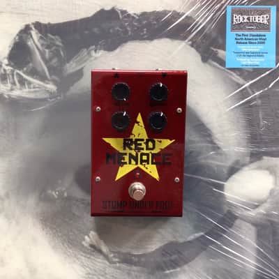 Reverb.com listing, price, conditions, and images for stomp-under-foot-red-menace