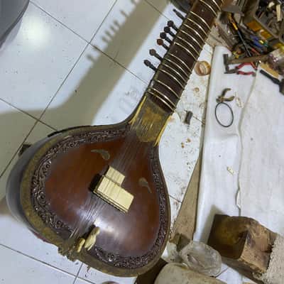 Heren Roy Vintage Rare Sitar, 75 yrs. Old Amazin sound, Ravi Shanker Style image 11