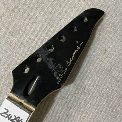 Black Maple Guitar Neck, Rosewood Fretboard 24 Frets image 5