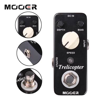MOOER Trelicopter Classic Optical Tremolo Electric Guitar Effects Pedals image 2