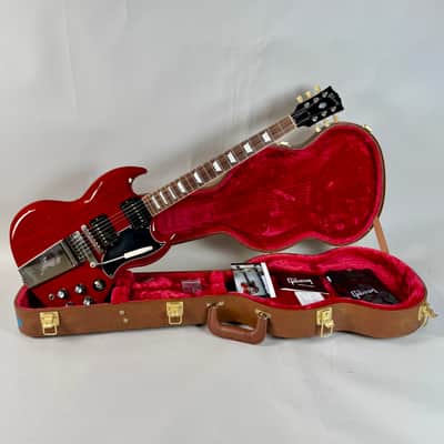2022 Gibson SG '61 Reissue Vibrola Cherry image 1