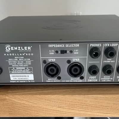 Genzler Amplification Magellan 800 Bass Head 2000s - Black image 3