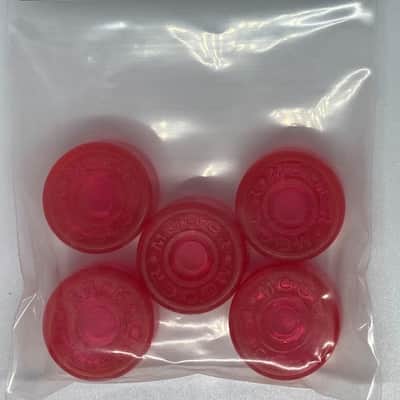 NEW MOOER CANDY FOOTSWITCH TOPPER - RED image 1