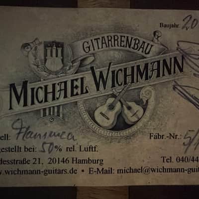 Michael Wichmann 2011 - amazing handmade German flamenco guitar - Marcelo Barbero style image 11