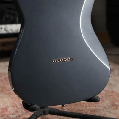 Fender Limited Edition Chris Shiflett Cleaver Telecaster Deluxe - Charcoal Frost Metallic with Hardshell Case - Floor Demo image 8
