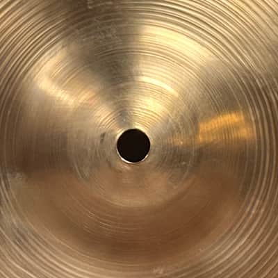 13" Zildjian A 1940s-50s Trans Stamp Crash / Hi-Hat Single Cymbal 442g *Video Demo* image 5