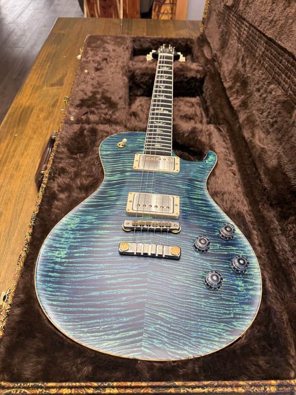 PRS  singlecut McCarty 594 satin finish wood library 10 top Paisley case