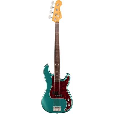 Fender American Professional Classic Precision Bass, Rosewood Fingerboard - Faded Sherwood Green Metallic image 3