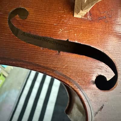 Old Violin labeled Stradivarius-Setup by Larry Barto 4/4 image 5
