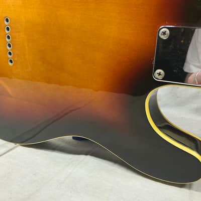 Fender Left-Handed LH lefty Telecaster Guitar - MIJ Made In Japan - Bound Sunburst image 20